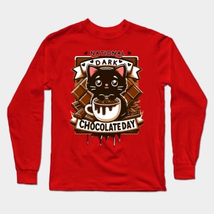 National Dark Chocolate Day Long Sleeve T-Shirt